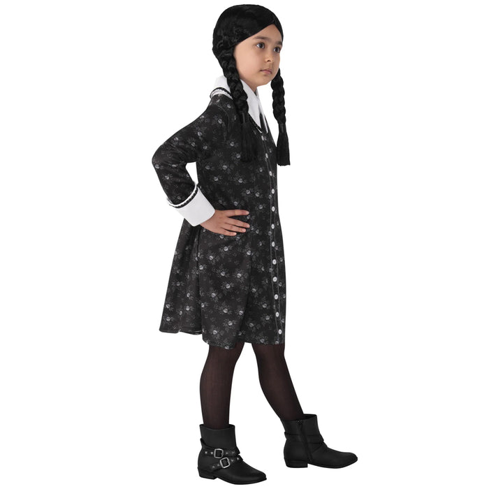 Kid's Official Wednesday Addams Costume