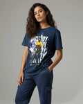 Killjoy – Tech Genius Valorant Acid Wash Tee | Bold Gamer Streetwear - Navy / XS - Valorant