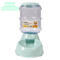 Large Capacity 3.8L Pet Feeder, Automatic Water Basin