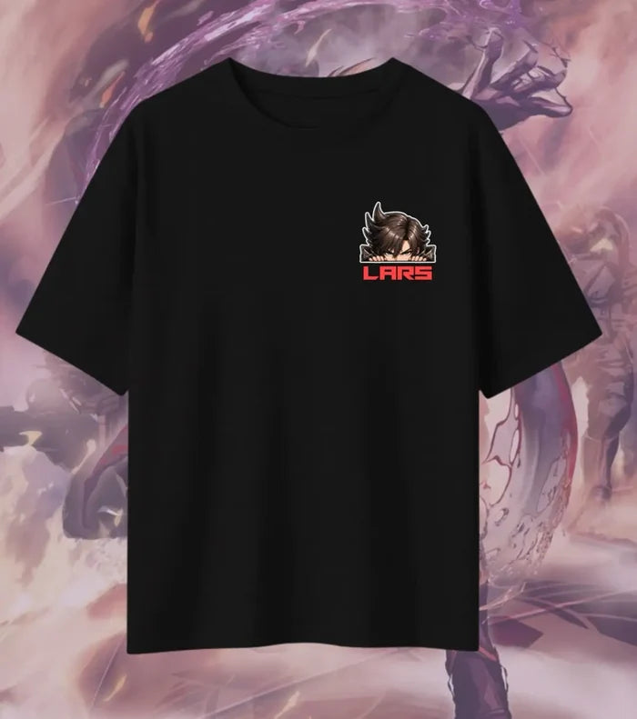 Lars Alexandersson Rebel Leader Tekken T-Shirt | Premium Gaming Tee | Oversized Fit - Tekken