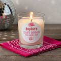 Last Rodeo Personalised Unscented Candle In Glass Holder - 6.5cm