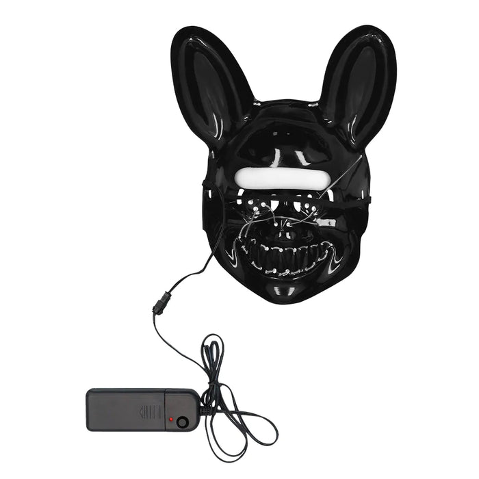 LED Light-Up Killer Rabbit Halloween Mask