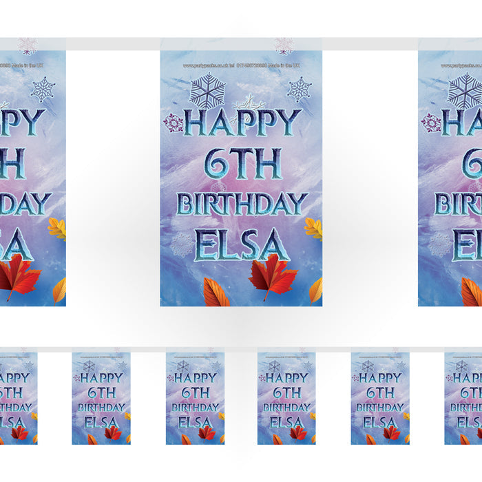 Let it Go Personalised Bunting – 3m