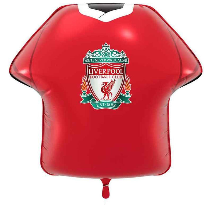 Liverpool FC Football Shirt Foil Balloon - 21"
