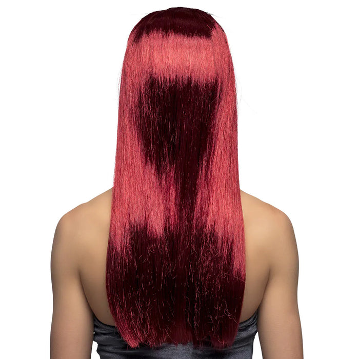 Long Mahogany Red Wig