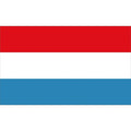 Luxembourg Polyester Fabric Flag 5ft x 3ft