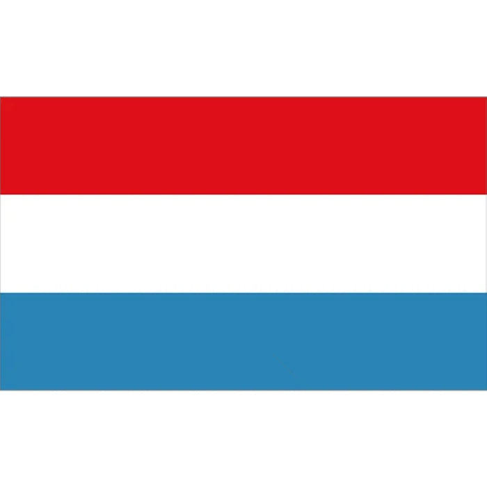 Luxembourg Polyester Fabric Flag 5ft x 3ft