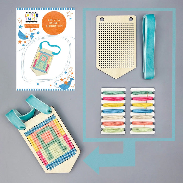Make Your Own Stitched Banner Decoration Kit