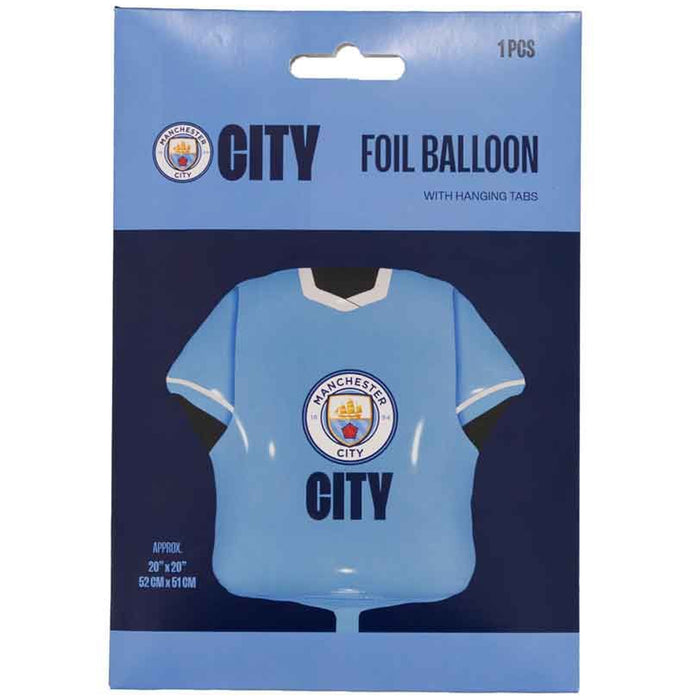 Manchester City FC Football Shirt Foil Balloon - 20"