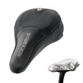 Memory Foam Bike Seat Cover with Air Cushion#Color_Black