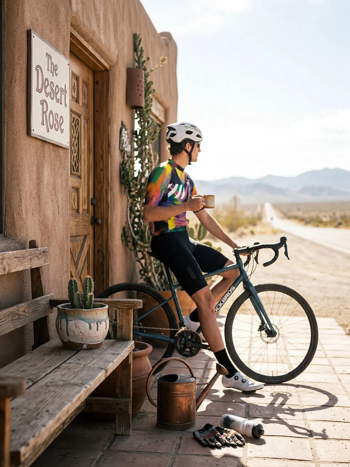 Men's Cycling Jersey Pixel Riot#Type_Vertical Glitch