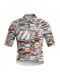 Men's Cycling Jersey Pixel Riot#Type_Glitch Scan