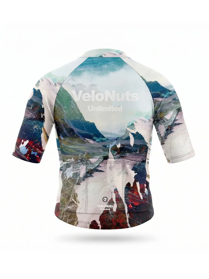 Men's Cycling Jersey Terrain Blocks#Type_Alpine Fracture