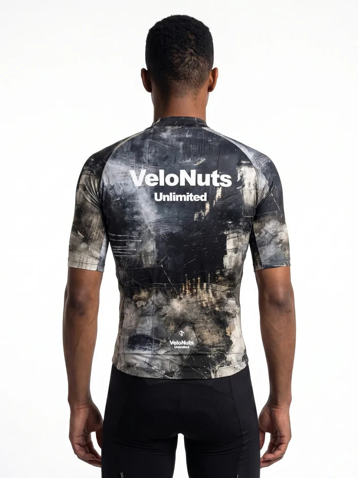 Men's Cycling Jersey Urban Camo#Type_Asphalt Echo