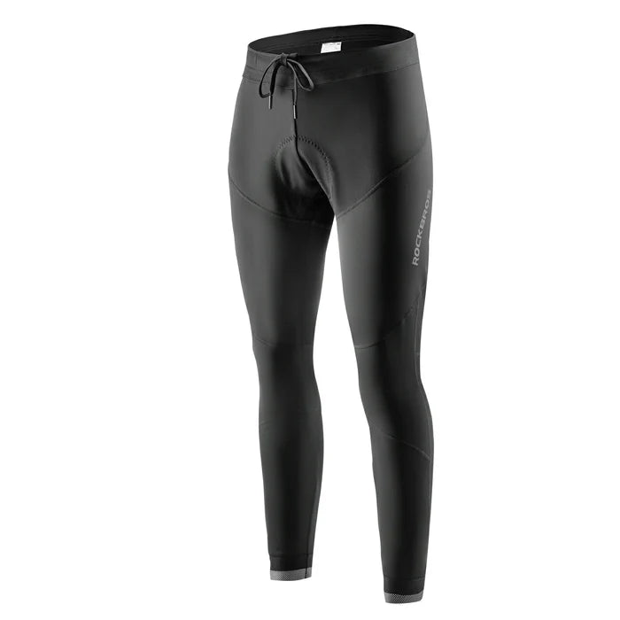 rockbros men’s winter cycling trousers in black
