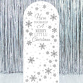 Merry Little Christmas White Snowflake Sailboard Stand-Up - 185cm
