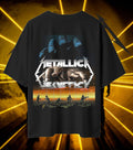 Metallica Puppet Strings Graphic T-Shirt | Heavy Metal Skull Artwork | Premium Cotton Unisex Oversized T-Shirt | Black