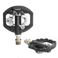ROCKBROS mountain bicycle pedals 2 in 1 SPD & flat pedals