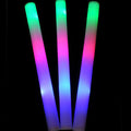 Multi Colour LED Foam Glow Sticks - 48cm - Pack of 24