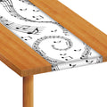 Musical Notes Paper Table Runner - 120cm x 30cm