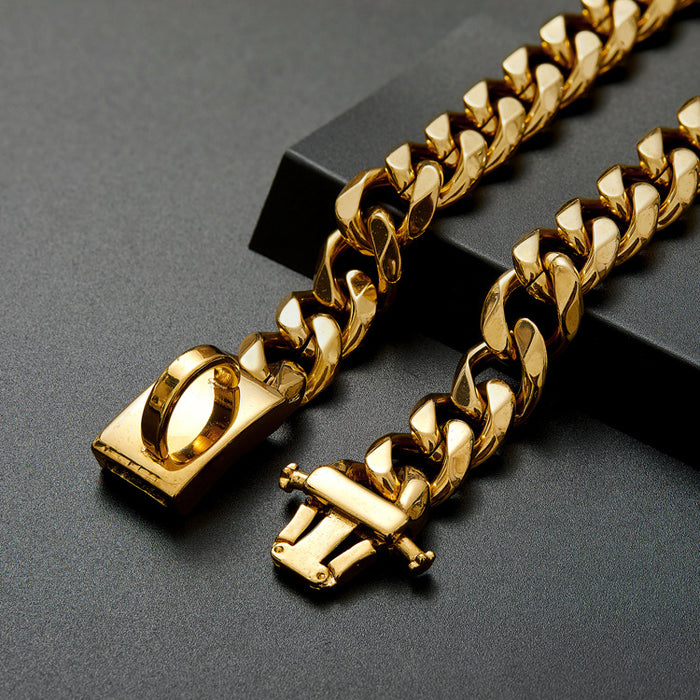 My Big Chain Dog Collar