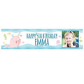 Narwhal Personalised Photo Banner - 1.2m