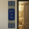 Navy and Gold Happy New Year Portrait Banner Decoration - 1.2m