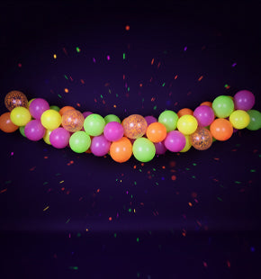 Neon Balloon Arch DIY Kit - 2.5m