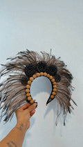 Ngumpie Headpiece - black crown