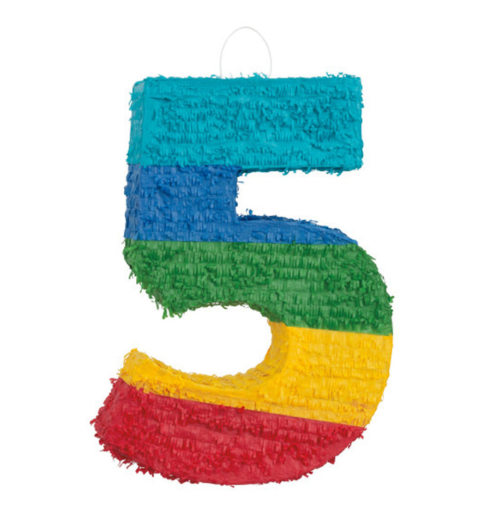 Number 5 Pinata - 56cm