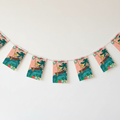 Moana Bunting Hung Across Wall