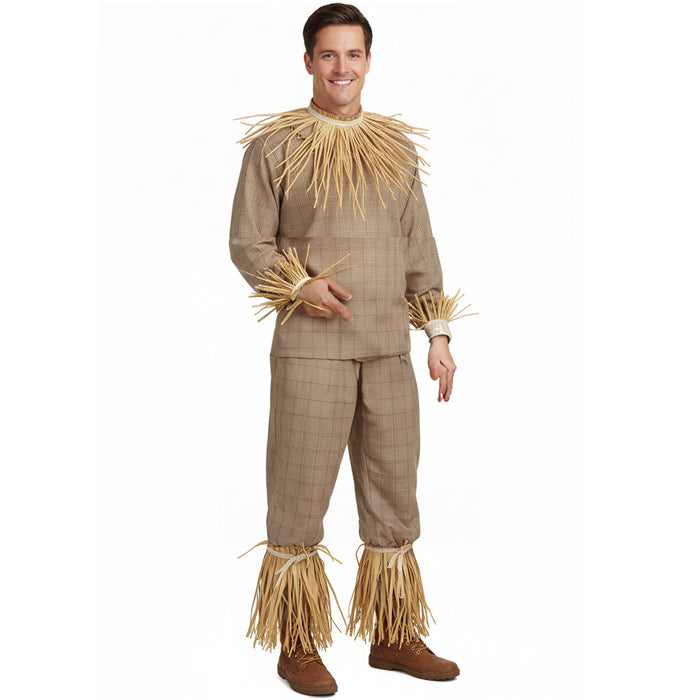 Official Wizard of Oz Scarecrow Fancy Dress Straw Accessory Kit