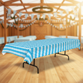 Oktoberfest Tablecloth Table in Beer Tent