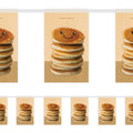 Pancake Paper Bunting Decoration - 2.4m
