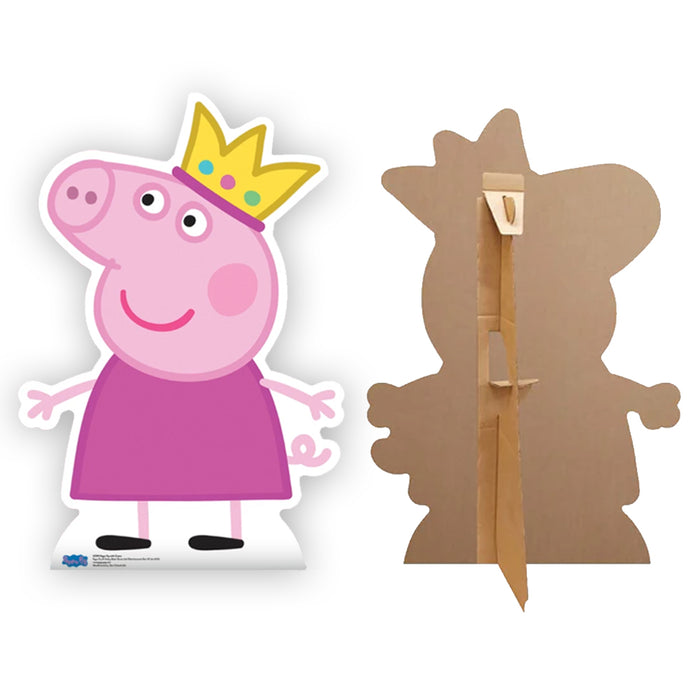 Peppa Pig Crown Cardboard Cut Out - 90cm