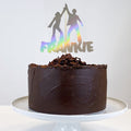 Personalised 70's Disco Iridescent Cake Topper - Each