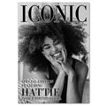 Personalised Birthday Bows Iconic Magazine Cover Poster - A3