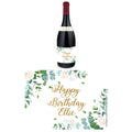 Personalised Bottle Labels - Botanical - Pack of 4