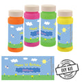 Personalised Bubbles - Muddy Pig - Pack of 8
