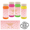 Personalised Bubbles - Sleepover - Pack of 8