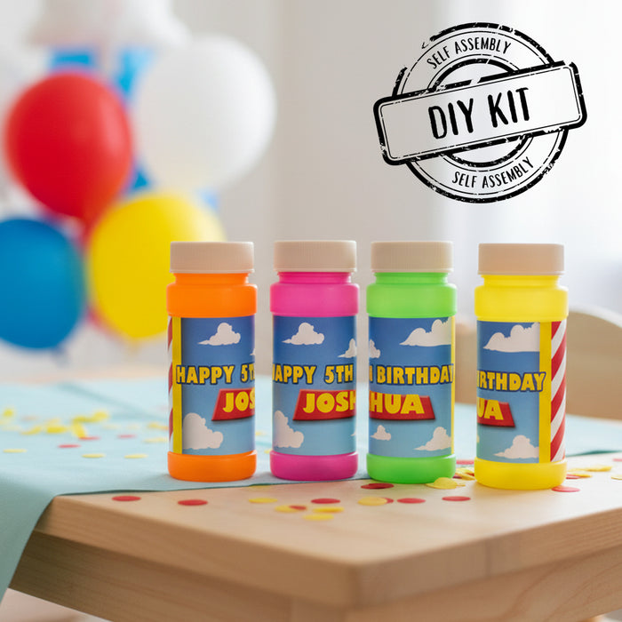 Personalised Bubbles - Toy Story - Pack of 8