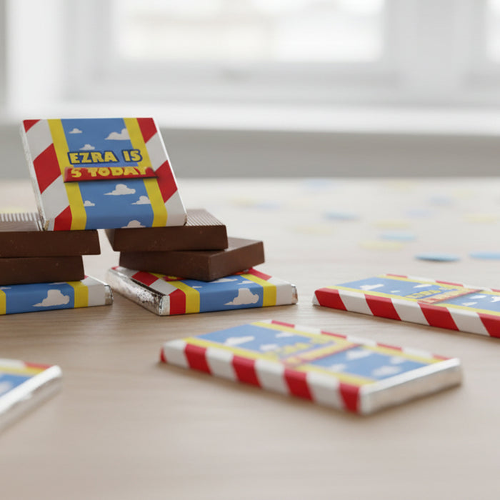 Personalised Chocolates - Toy Story - Pack 16