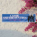 Personalised Dancing Queen Dynamos Landscape Banner - 120cm x 30cm