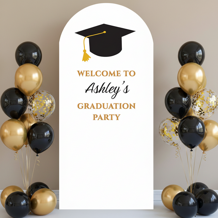 Personalised Graduation Party Sailboard Stand-Up - 185cm
