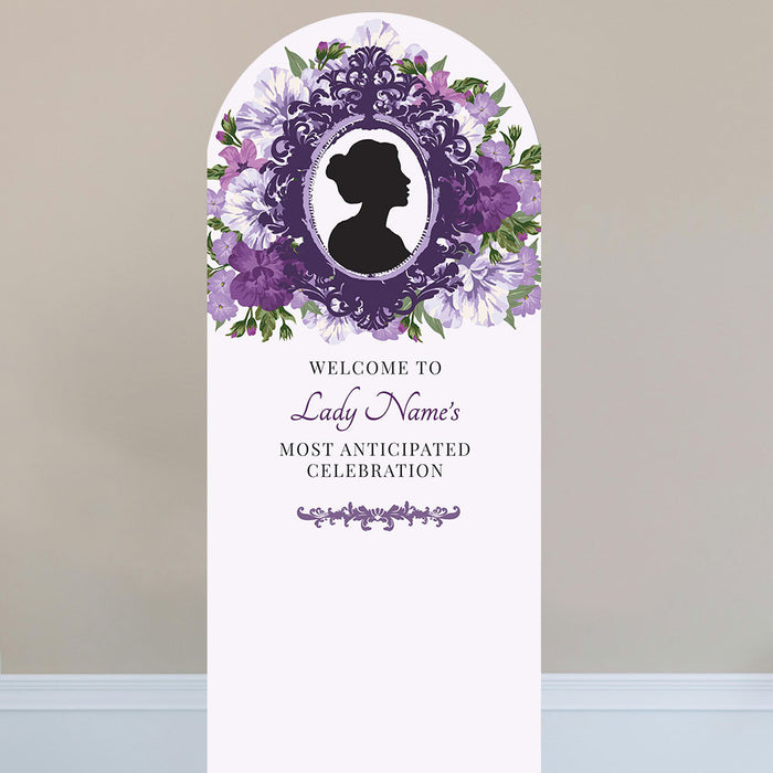 Personalised High Society Party Celebration Sailboard Stand-Up - 185cm