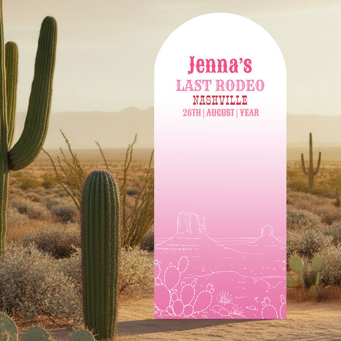 Personalised Last Rodeo Sailboard Stand-Up - 185cm