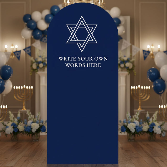 Personalised Star of David Sailboard Stand-Up- 185cm