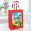 Personalised Super Plumber Bros Party Bags - Pack of 12