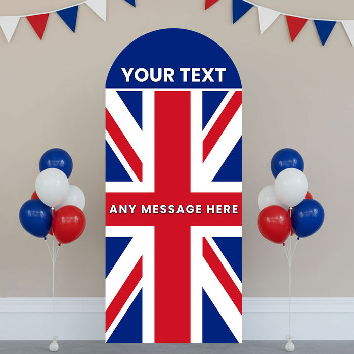 Personalised Union Jack Sailboard Stand-Up - 185cm