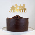 Personalised Wild West Foil Cake Topper - Each